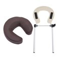 thumbnail image 1 of lionlar Table de Massage Berceau pour le Visage avec Coussin d'Oreiller Support Support Support SPA Réglable Café, 1 of 9