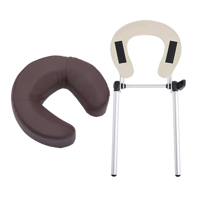 lionlar Table de Massage Berceau pour le Visage avec Coussin d'Oreiller Support Support Support SPA Réglable Café