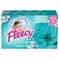 thumbnail image 1 of Fleecy Fabric Softener (Fabric Conditioner) Dryer Sheets, Waterfall Mist Scent 200CT, 1 of 9