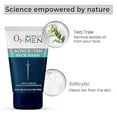 thumbnail image 3 of O3+ ALPHA MEN Acno D-TAN Face Wash with Tea Tree 100g for Oily, 3 of 5