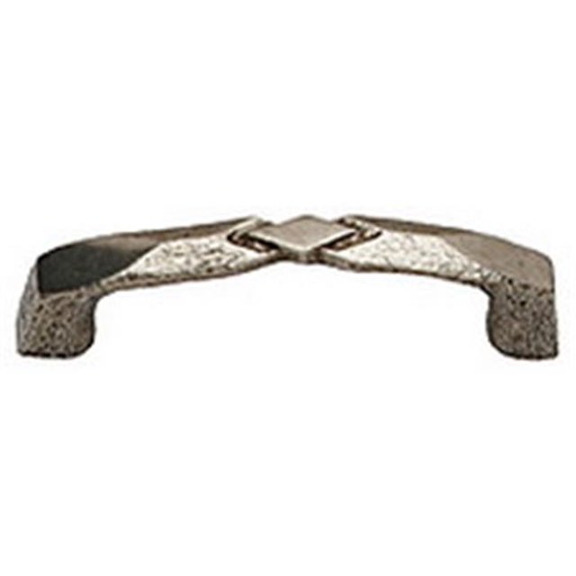 Premier Hardware Designs PHDP-7-PN 3 Inch Diamond Cabinet Pull, Polished Nickel