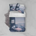 thumbnail image 2 of 3D City Building Room Bed Quilt Cover Set Bedding Set Pillowcases 10, 2 of 2