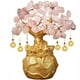thumbnail image 2 of Crystal Money Tree Feng Shui Bonsai - Árbol de riqueza de citrino para éxito y abundancia, decoración para el hogar y la oficina con base de resina, 6,3" de alto, 2 of 2