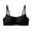 Black, variant on Women Bra Summer Lightweight Low Necked Thin Shoulder Strap Small Specific Seamless Gathering Sag Bralette