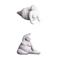 thumbnail image 1 of 2 uds estatua de estatuil de señora de Yoga decoración de recuerdos para estantería para el hogar Sunnimix estatua de yoga, 1 of 8