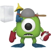 Mike Wazowski with Mitts #1155 Funko POP! Monsters Inc. 20th: Figurine with Case