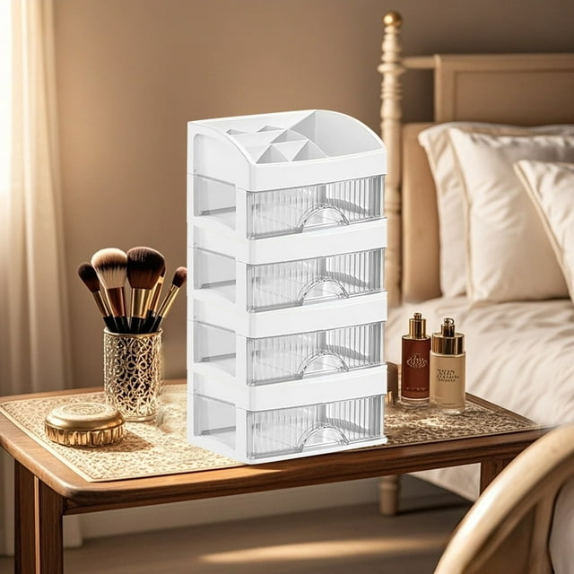 BKER Multifunctional Organizer Storage With Drawers For Countertop Vanity Desktop