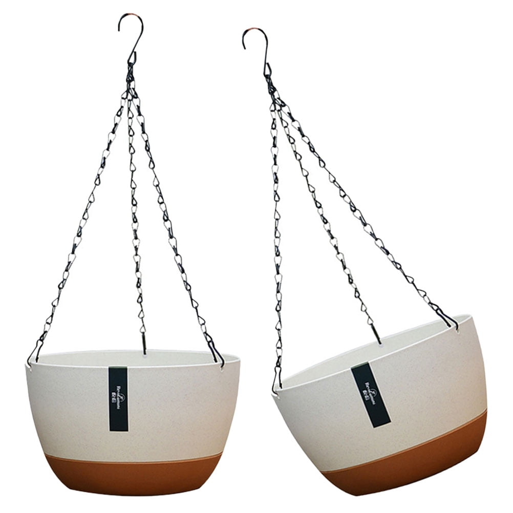 unbranded 4 sets  of Indoor Planter Outdoor Garden Hanging Plant Pots Balcony Hanging Flower Pot