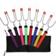 thumbnail image 1 of Juego de tenedores giratorios retráctiles de 4 fogatas para perros calientes, chimenea para exteriores, accesorios para fogatas LingWen 9024715175472, 1 of 1