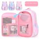 thumbnail image 1 of Mochila para estudiantes de primaria Mochila para niños de gran capacidad con protección de cresta ligera y ligera de arcoíris para estudiantes de grado 1 a 6 Comercio exterior., 1 of 5
