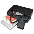 thumbnail image 4 of Men's Leather Bag Messenger Bag Business Bag Totes Handbags Briefcases Genuine Leather 14 Inch Laptop Bags Black Computer Bags for Document, 4 of 5
