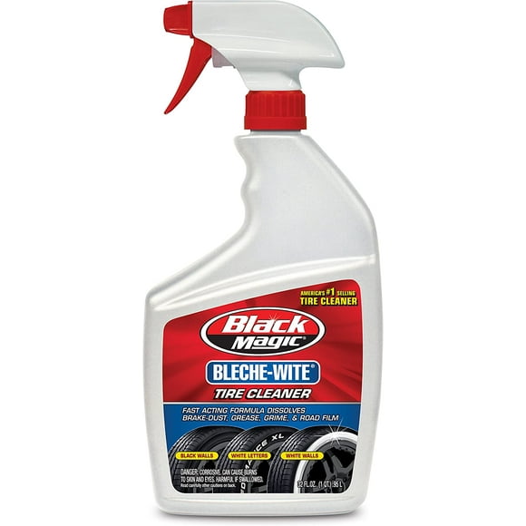 Black Magic 120066 Bleche-Wite Tire Cleaner, 32 oz.