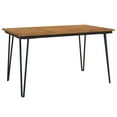 thumbnail image 2 of vidaXL Patio Table Dining Table with Hairpin Legs for Porch Solid Wood Acacia, 2 of 33