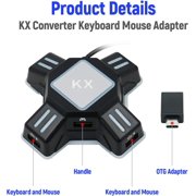 Keyboard Mouse Adapter Gamepad Controller Gaming Converter for N-Switch/Xbox One 360 Series/ PS4/ PS3