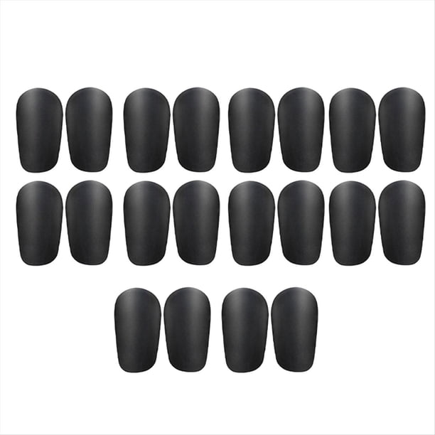 10 Uds. Mini Espinilleras Negras, de Fútbol Resistentes Al Desgaste Que Absorben los Golpes, Entrenamiento