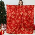 thumbnail image 7 of Xuniizn Christmas Blanket for Couch, Soft Christmas Throw Blanket, Warm Thicken Flannel Sherpa Blanket Microfiber Machine Washable for Bedroom, Fleece Blanket, Christmas Decorations for Home, 7 of 7