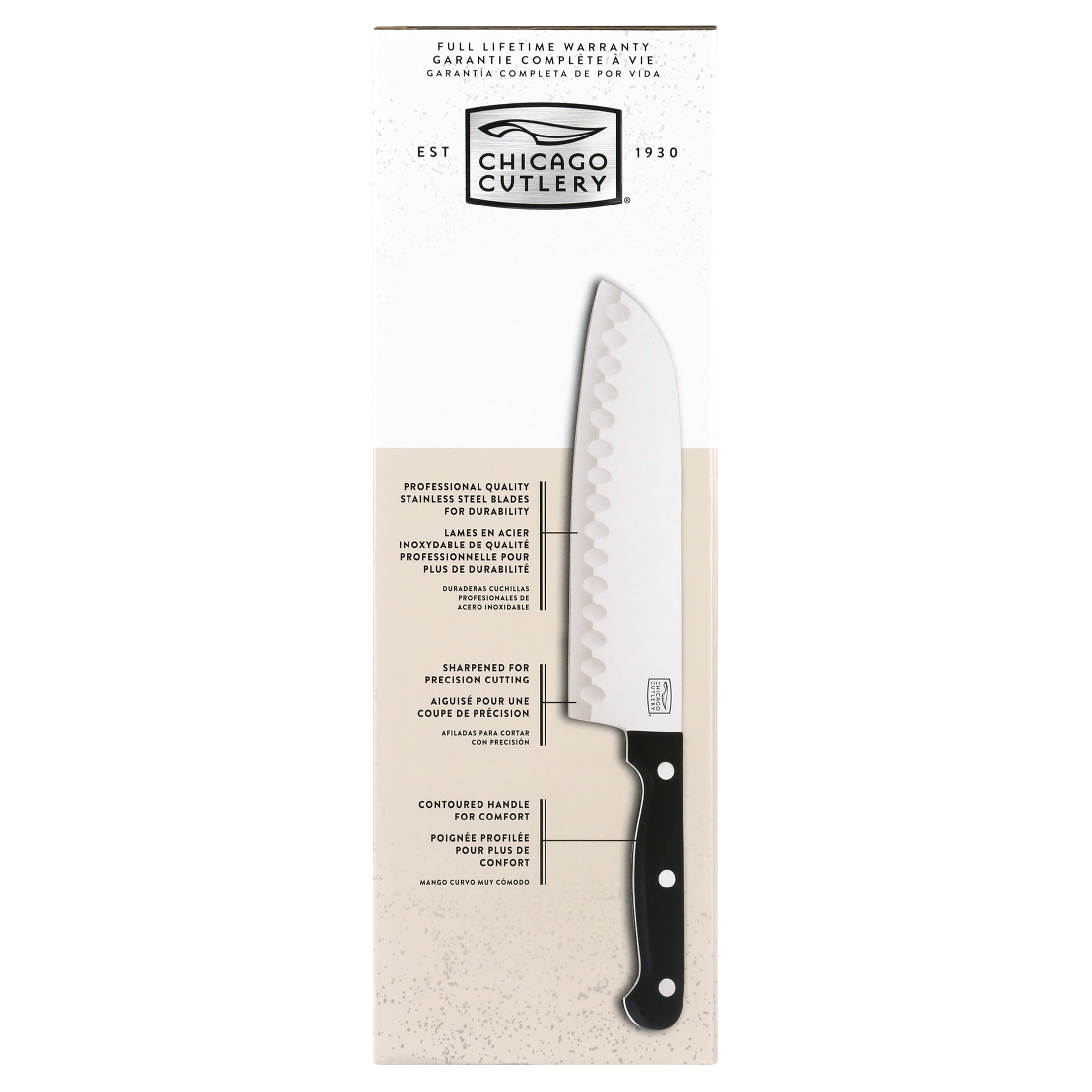 Chicago Cutlery Essentials 15 Piece Knife Set and MagnaSharp Mouse Knife  Sharpener 