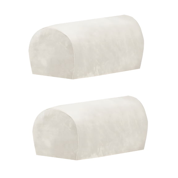 AUQ 2pcs Stretch Armrest Covers Ccouch Arm Covers Velvet Arm Covers for Chairs Couch Sofa Armchair Slipcovers