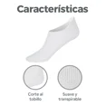 thumbnail image 3 of Paquete 6 Pares Tin Invisible Dama Calcetines Al Tobillo, 3 of 8