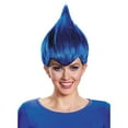 thumbnail image 3 of Dark Blue Adult Wacky Wig Halloween Costume Accessory, 3 of 7