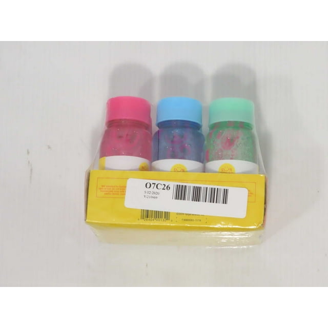 Bubble Solution 4oz 6pk Sun Squad