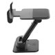 thumbnail image 1 of unbranded Soporte Plegable Adhesivo Negro Para Teléfono Montaje En Pared Fácil De Usar En Casa, 1 of 5