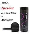 thumbnail image 2 of Set de fibra capilar Sevich de 25 g, fibra capilar + aplicador, spray de queratina para el cabello, tratamiento para el crecimiento del cabello fino y engrosado., 2 of 5