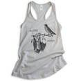 thumbnail image 1 of Detective & Sidekick Tank Top, Ladies Racerback Tank Top, Superhero Tank, Detective Tank, Funny Super Hero, Silver Gray, XX-Large, 1 of 3