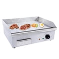 thumbnail image 1 of Plancha Eléctrica TBVECHI Negra con Control Termostático para Barbacoa y Teppanyaki, 1 of 7