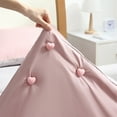 thumbnail image 4 of Vwrxbz Duvet Clips 8Pcs Needleless Comforter Fasteners Non Slip Quilt Holder Heart Design, 4 of 8