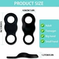 thumbnail image 3 of Maoww Soft Silicone And Softball Pads With Wear Resistance, Features. Fabric, Easy Use, Batting Practice And Hand white L, 3 of 6