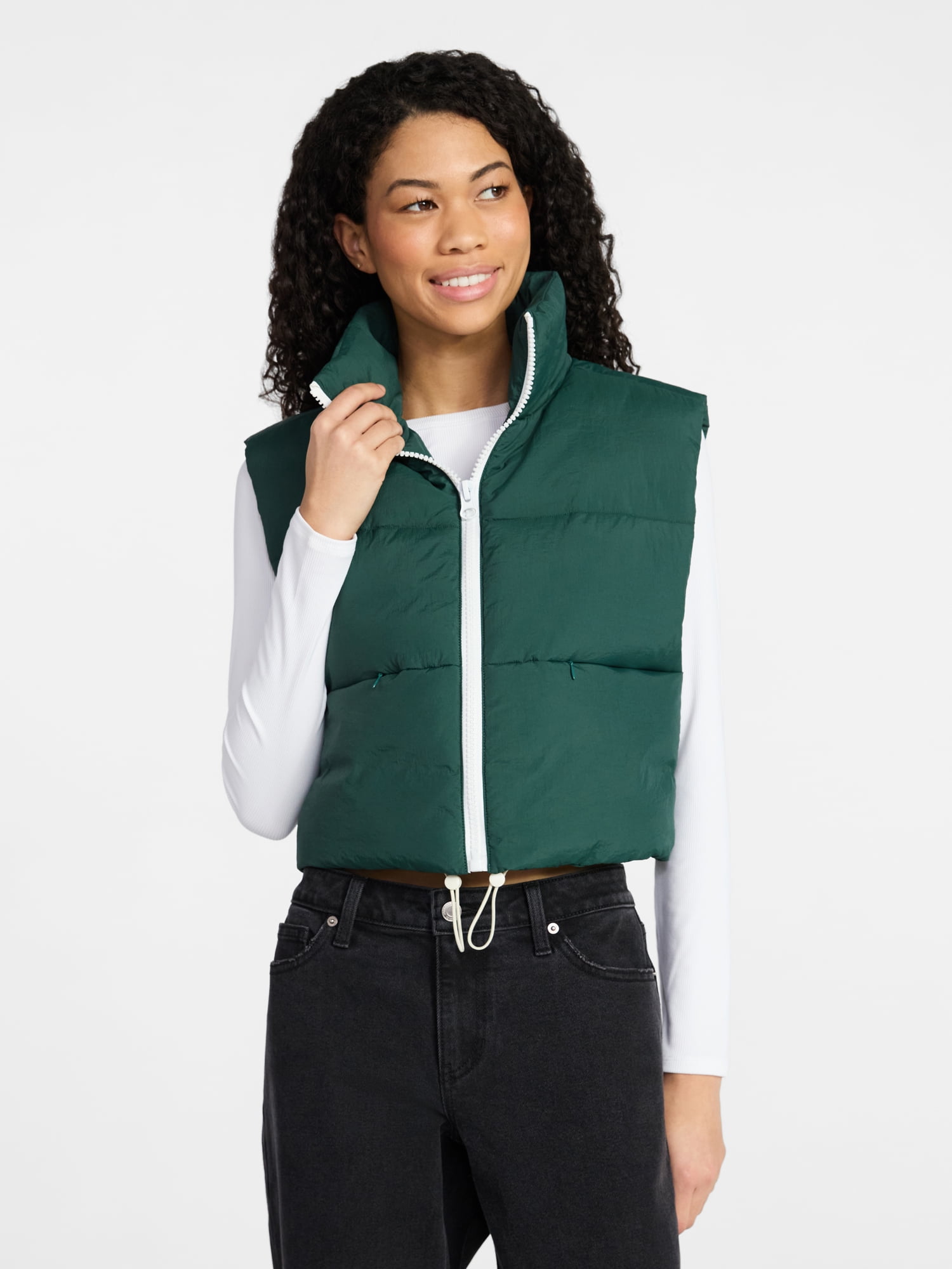 No Boundaries, Puffer Vest, 2XL/3XL, Aventurine