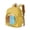 Yellow, variant on Toddler Backpack Polyester Backpack, Silver (3 Pieces)