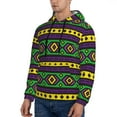 thumbnail image 3 of Bingfone Carnival Mardi Gras Men'S Drawstring Hoodie Long Sleeve Pocket Sweatshirts-Medium, 3 of 9