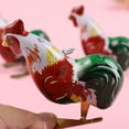 thumbnail image 3 of Juque de Juguete de Pollo, Diseño de Gallo Juguete de Hierro de Hierro Para Al Aire Libre para El Hogar, 3 of 7