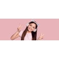 thumbnail image 4 of Wireless Bluetooth Kids Headphones, KimKen Cat Ears Bluetooth over Ear Headphones with Noise Cancelling Mic, Volume Control, LED Lights, Support FM Radio/TF Card, Fit for iPhone/iPad/Laptop/PC (Pink), 4 of 10