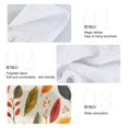 thumbnail image 2 of Yayeee Kitchen Hanging Hand Towels Set of 2 with Loop Bathroom Absorbent Tie Towel, Colorful Leaves, 2 of 7