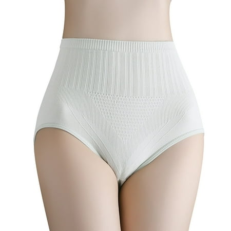 Pavied Cotton Underwear Postpartum Underwear Women s Lace Plus Size Panties Low Waist Breifs Gather Your Waist And Buttocks Lines Tummy Control Underwear Plus Size Underwear Gray XL