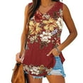 thumbnail image 2 of Drses Women's Tank Tops Womens Tank Tops V-Neck Basic Casual Flowy Summer Sleeveless T-Shirt Womens Summer Tops, 2 of 5