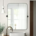 thumbnail image 6 of MAYEERTY 36"x24" Black Rectangle Bathroom Mirrors for Over Sink, Bathroom Vanity Mirror for Wall, 6 of 6