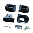 thumbnail image 5 of YWMJZEU 4Pcs Folding Lap Desk Leg Brackets, Foldable Laptop Table Leg Connector, Folding With Screws, 5 of 9