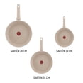 thumbnail image 2 of Juego de Sartenes T-Fal Delight 3 piezas de 20, 24 y 28 cm Beige, 2 of 4