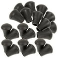 thumbnail image 4 of WASHWEPE Drum Set Accessory 20Pcs Black Rubber Feet Sleeves Prevent Falling Protection for Musicians Bands, 4 of 8