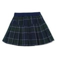 thumbnail image 6 of ITSAME Girls Pleated Skirt, Prevent Light Leakage High Waisted School Uniform Checkered Skirt Navy 7-8T, 6 of 6