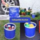 thumbnail image 4 of Collapsible Bucket with Storage Case,11L Durable Pop Up Water Bucket for Car Washing, Camping Fishing,Foldable Bucket (Blue), 4 of 5