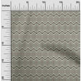 thumbnail image 1 of oneOone Soie Tabby Tissu Chevron & Triangle Géométrique Tissu d'Impression BTY 42 Pouces de Large, 1 of 1