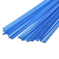 thumbnail image 1 of 20 piezas de varillas de soldadura de plástico de 8 pulgadas, tiras de soldadura PP, varillas de soldador para parachoques de automóvil, soldador de plástico, azul, 1 of 5