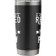 thumbnail image 2 of I'm Not Retired I'm A Professional Papaw Special Grandpa Stainless Steel Insulated Tumbler Black 20 oz, 2 of 7