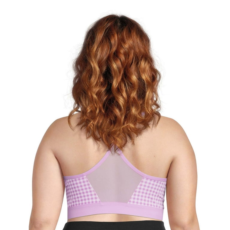 Athletic Works Women's Plus Size Racerback Sports Bra