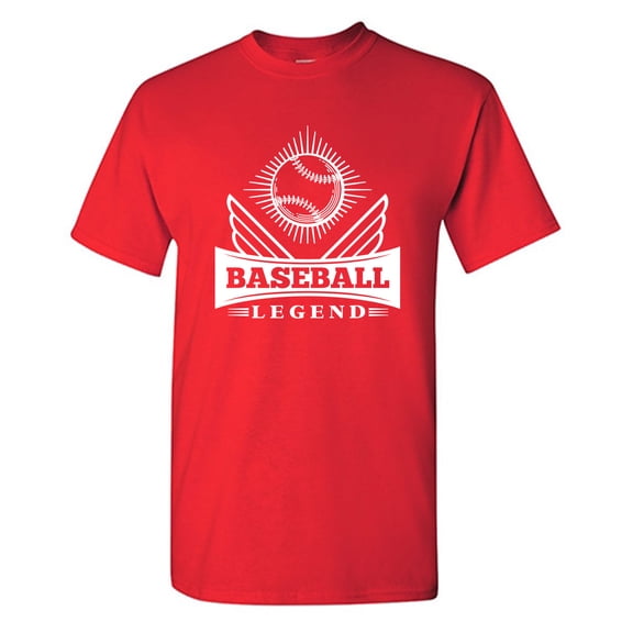 Baseball Legend Sarcastic Humor Graphic Tees Gift For Mens Novelty Funny T Shirt